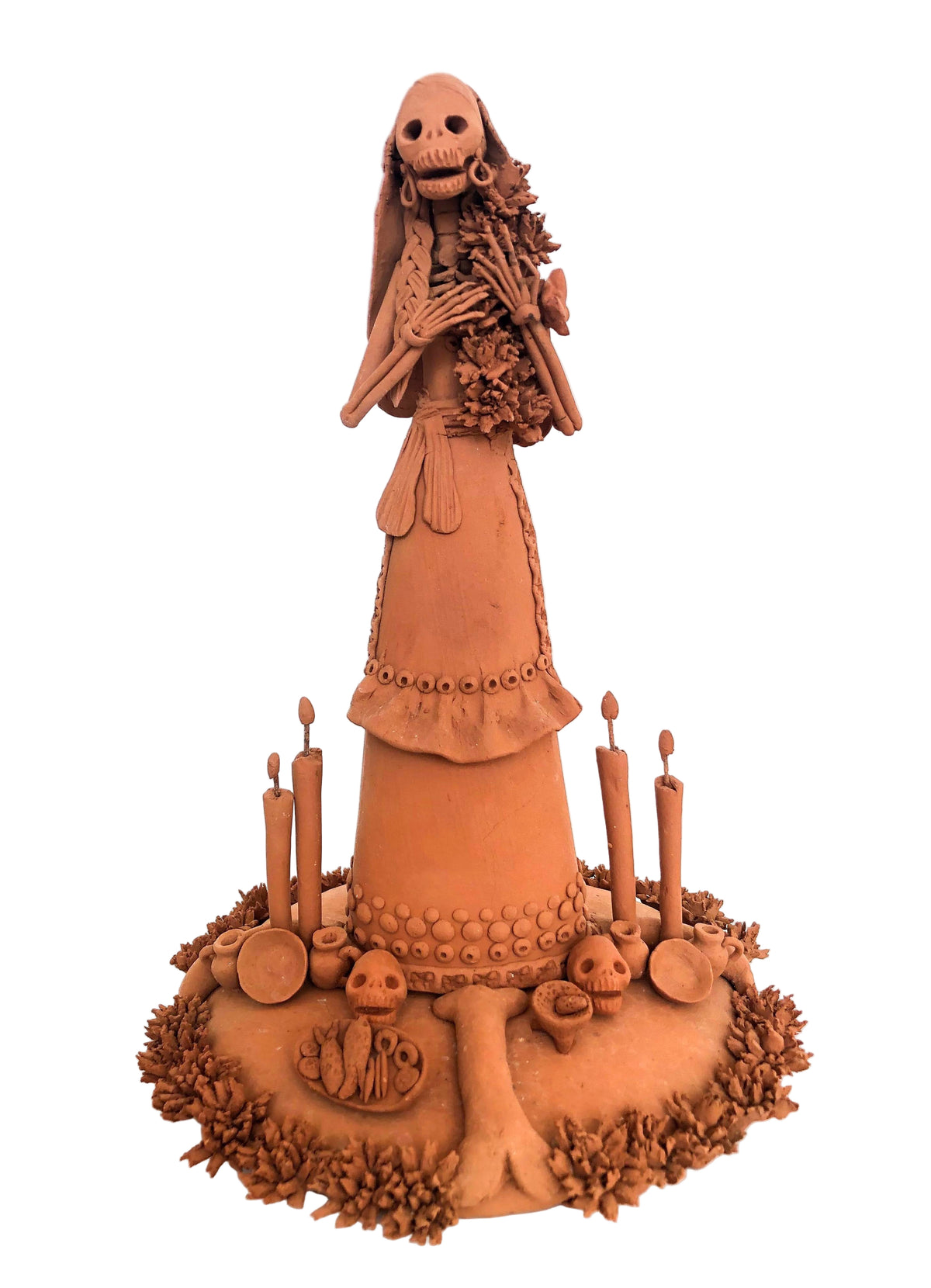 La Catrina Reina - 25 cm. 10 in. Catrina