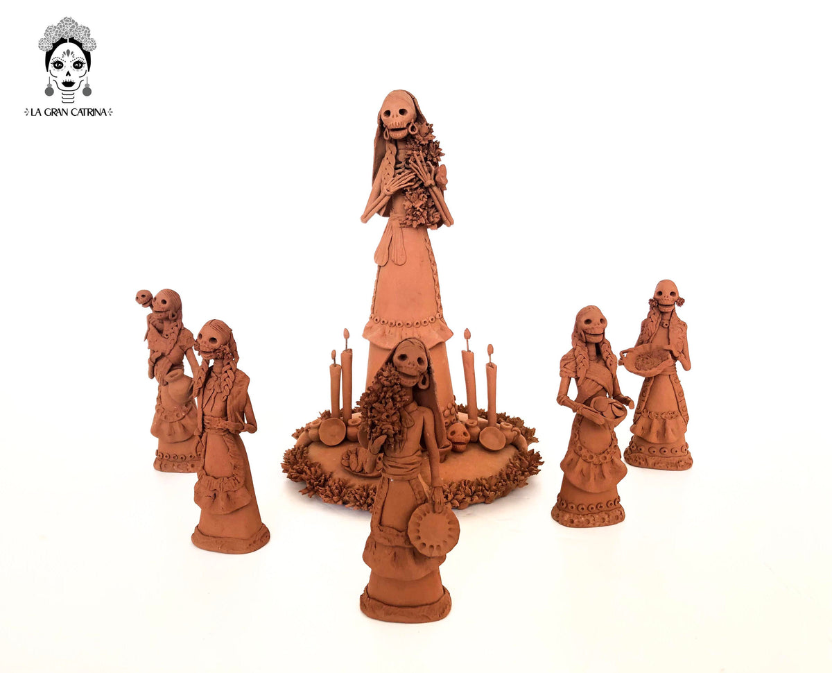 La Catrina Reina - 25 cm. 10 in. Catrina