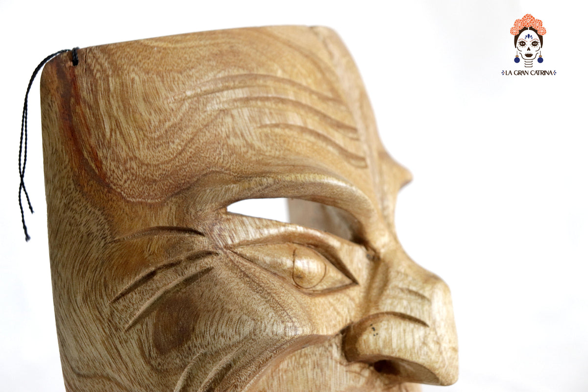 Máscara de madera - Vejez y Muerte