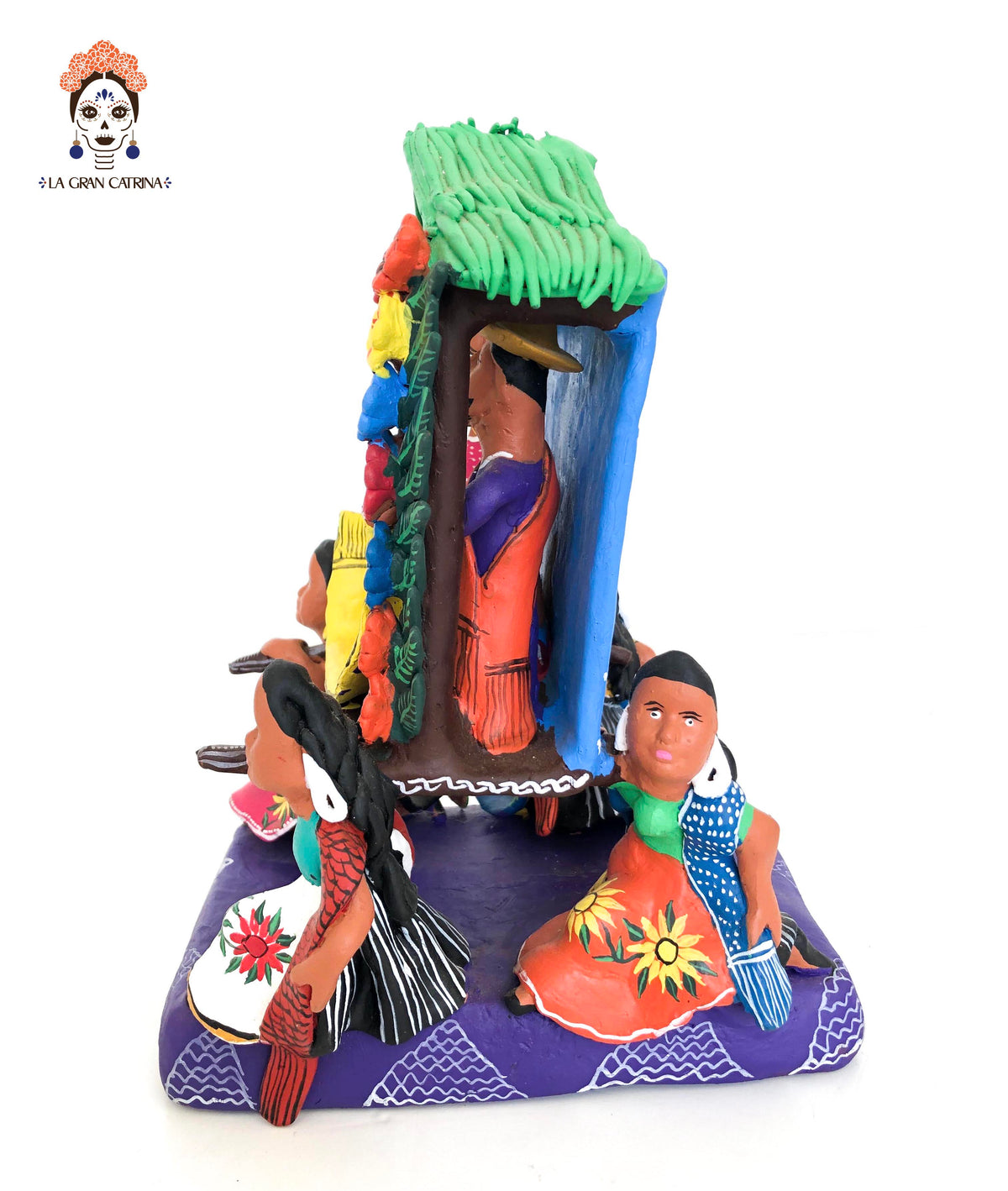 Ocumicho - Nacimiento - 26 cm. 10 in. Artesanía