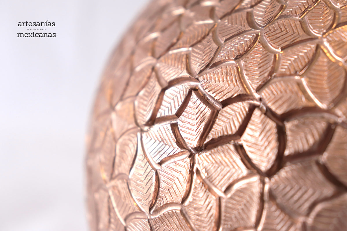 Jarrón de concurso de cobre - 27 cm. 11 in.