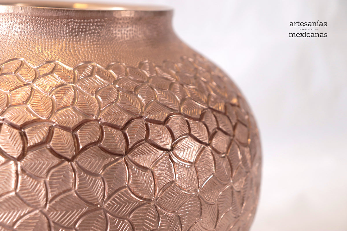 Jarrón de concurso de cobre - 27 cm. 11 in.
