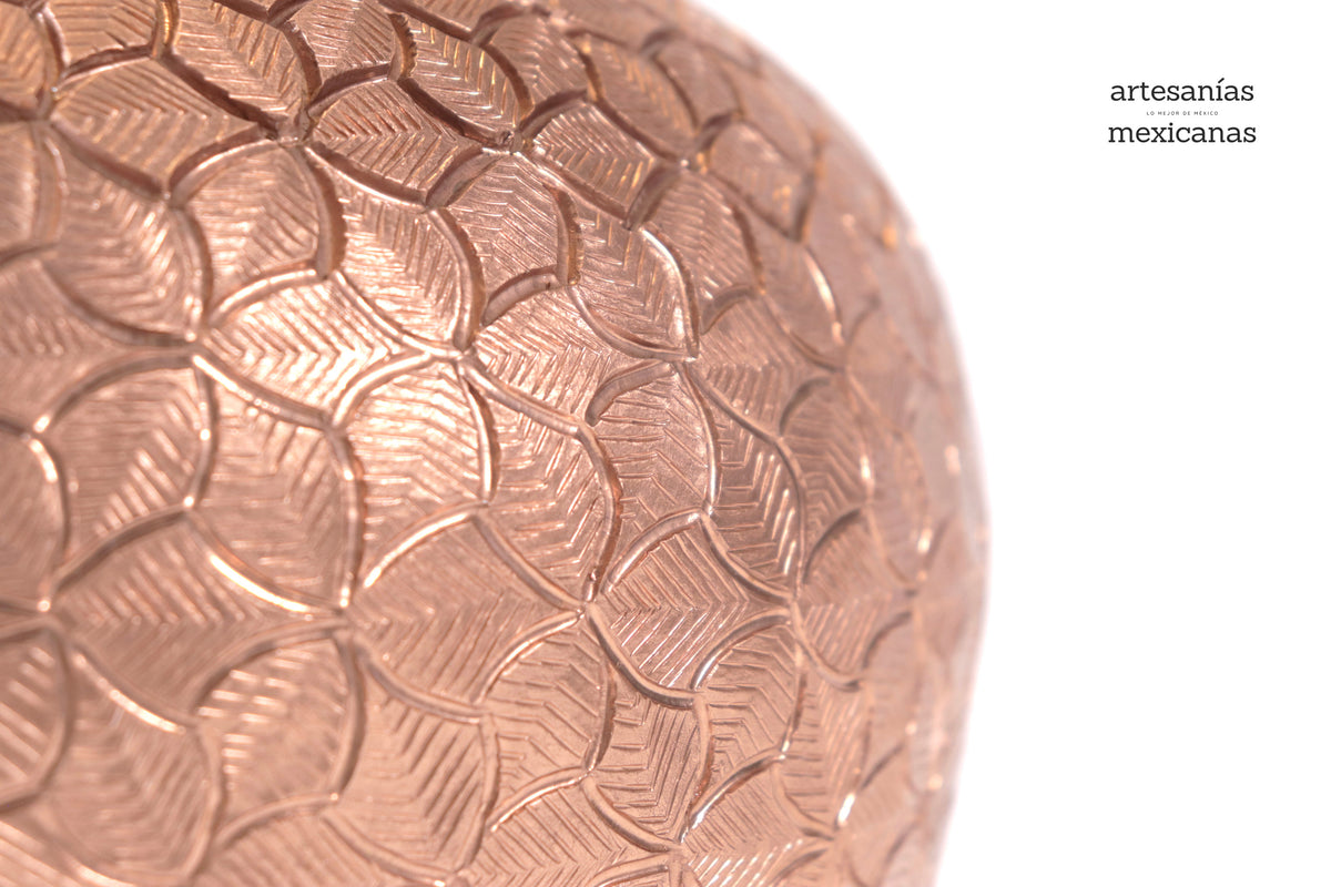 Jarrón de concurso de cobre - 27 cm. 11 in.