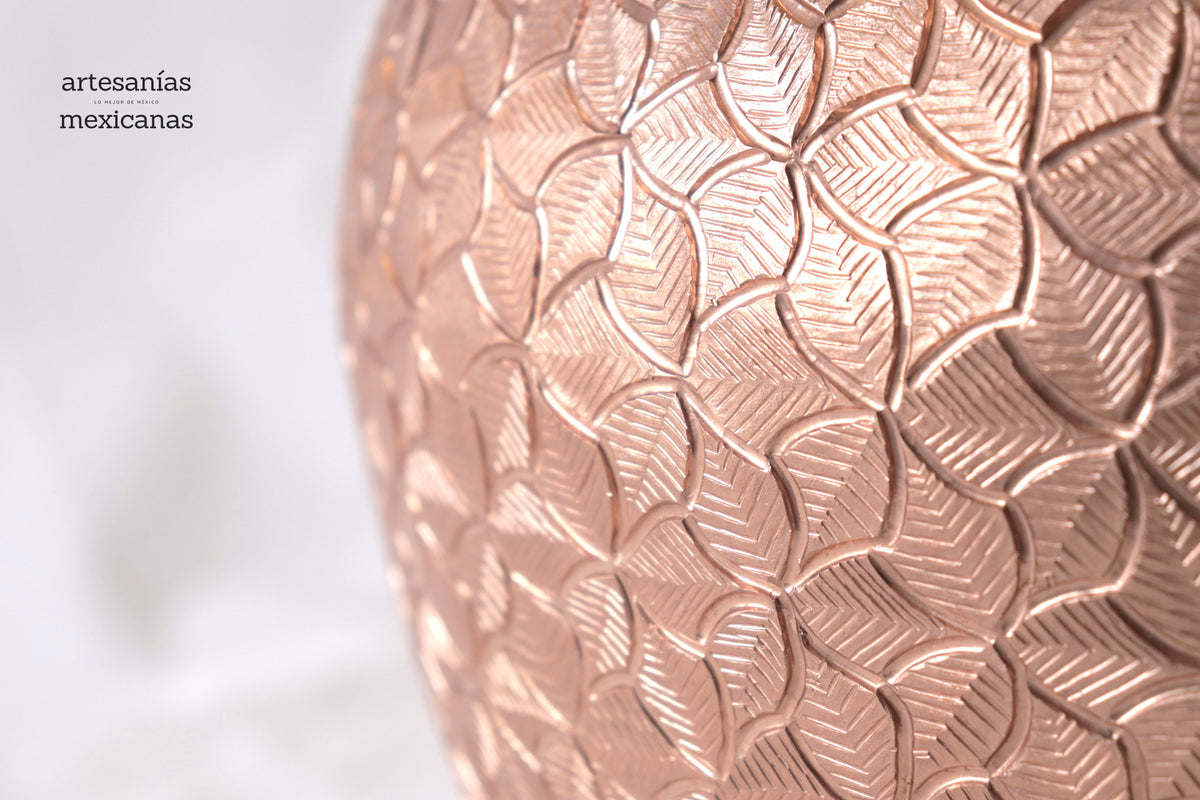 Jarrón de concurso de cobre - 27 cm. 11 in.