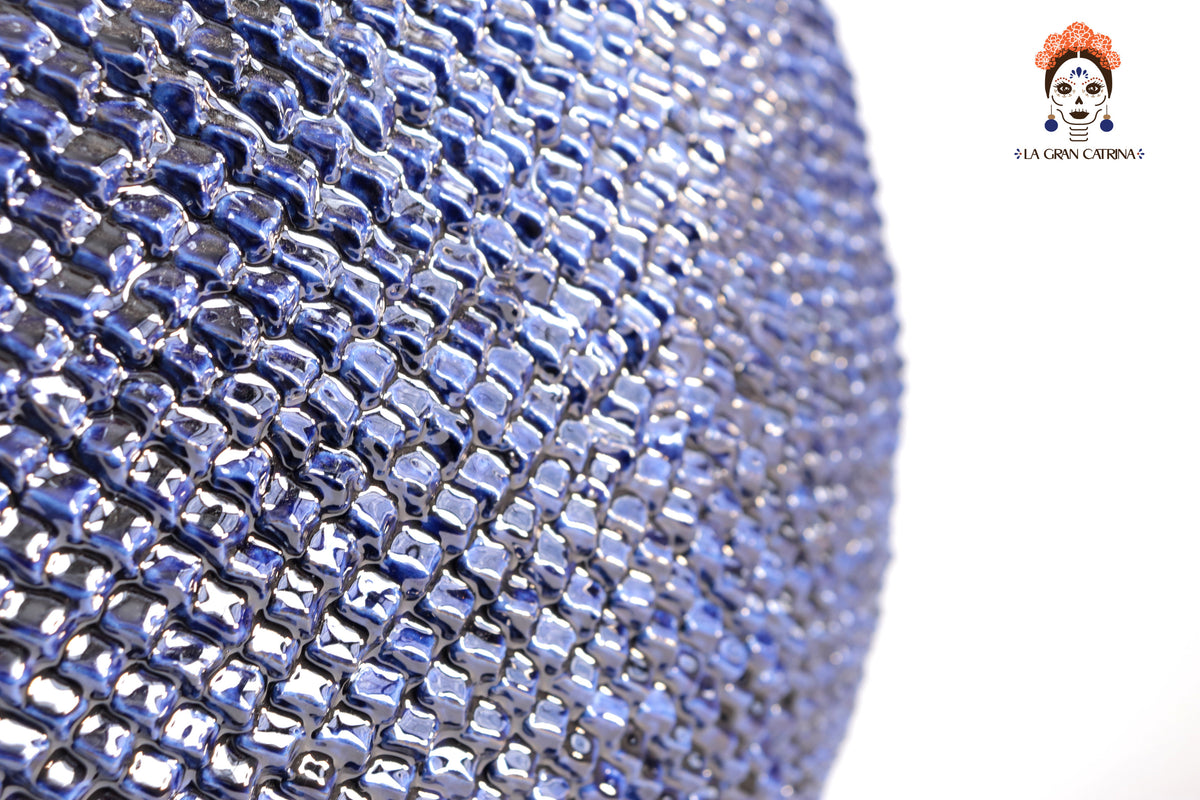 Comanja Azul con Picos - 64 cm. 25 in. Piña