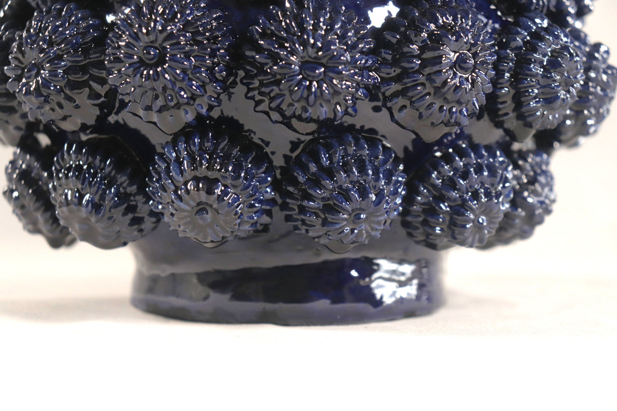 Piña de Rosalitos Azules - 37 cm. 14.5 in. - Sobre pedido