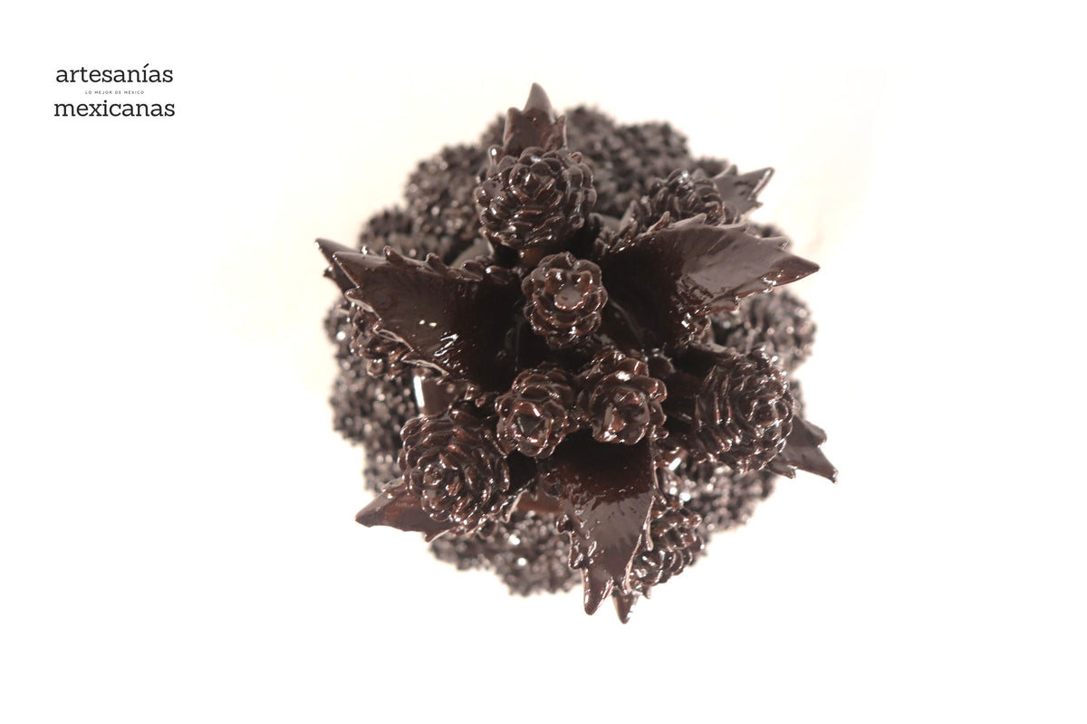 Piña de Rosalitos Café - 37 cm. 14.5 in. - Sobre Pedido