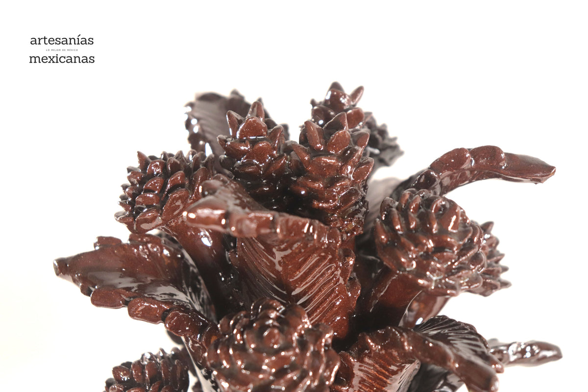 Piña de Rosalitos Café - 37 cm. 14.5 in. - Sobre Pedido