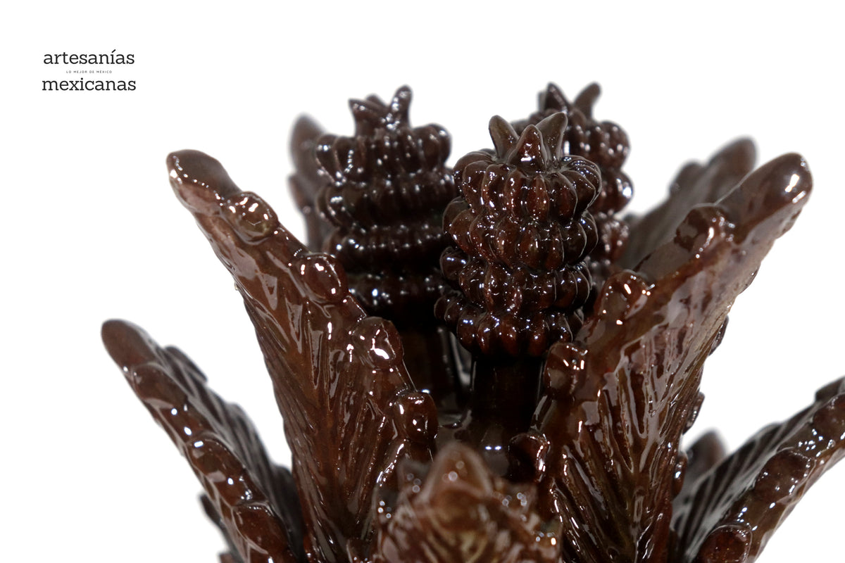 Piña michoacana de concurso café - 50 cm. 20 in. - Sobre Pedido