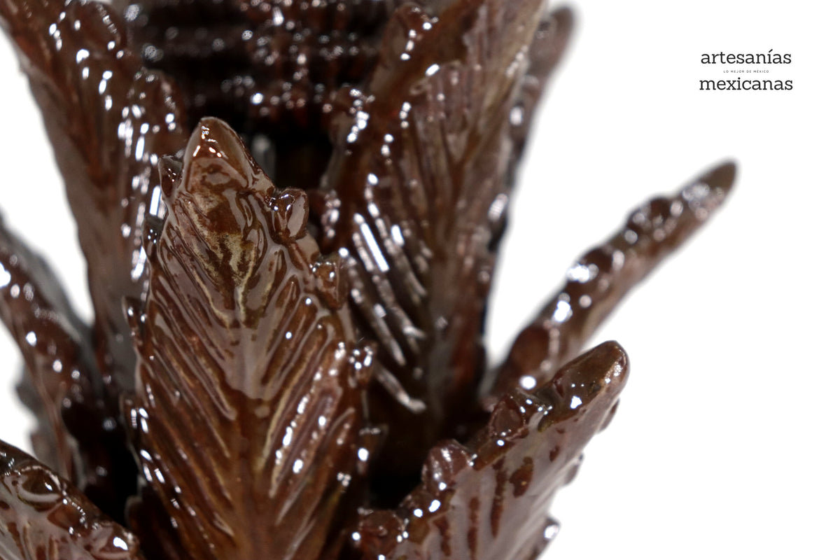 Piña michoacana de concurso café - 50 cm. 20 in. - Sobre Pedido