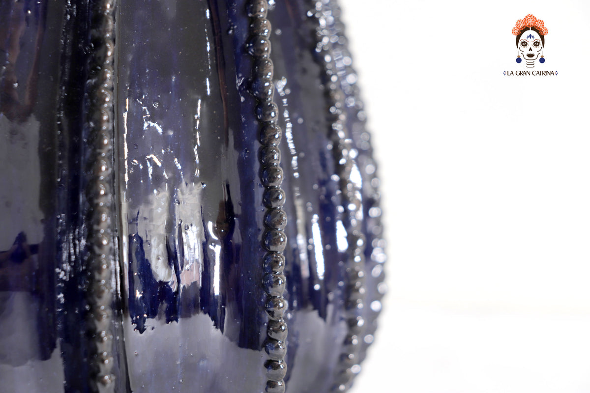 Piña azul de biznaga con tapa especial - 50 cm. 19.6 in.