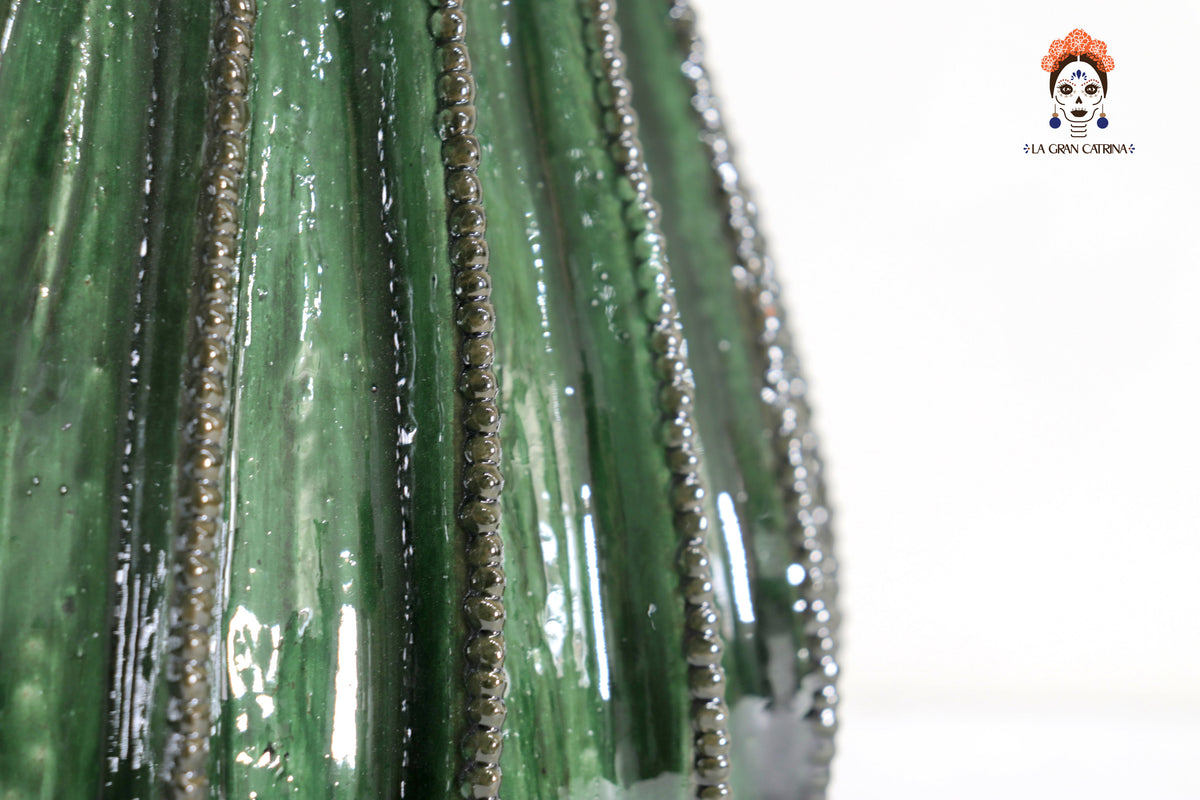 Piña verde de biznaga con tapa especial - 50 cm. 19.6 in. - Sobre Pedido