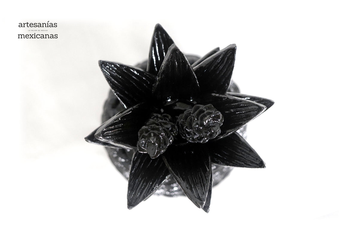 Piña michoacana de barro - Papaya Negra - 55 cm. 22 in.