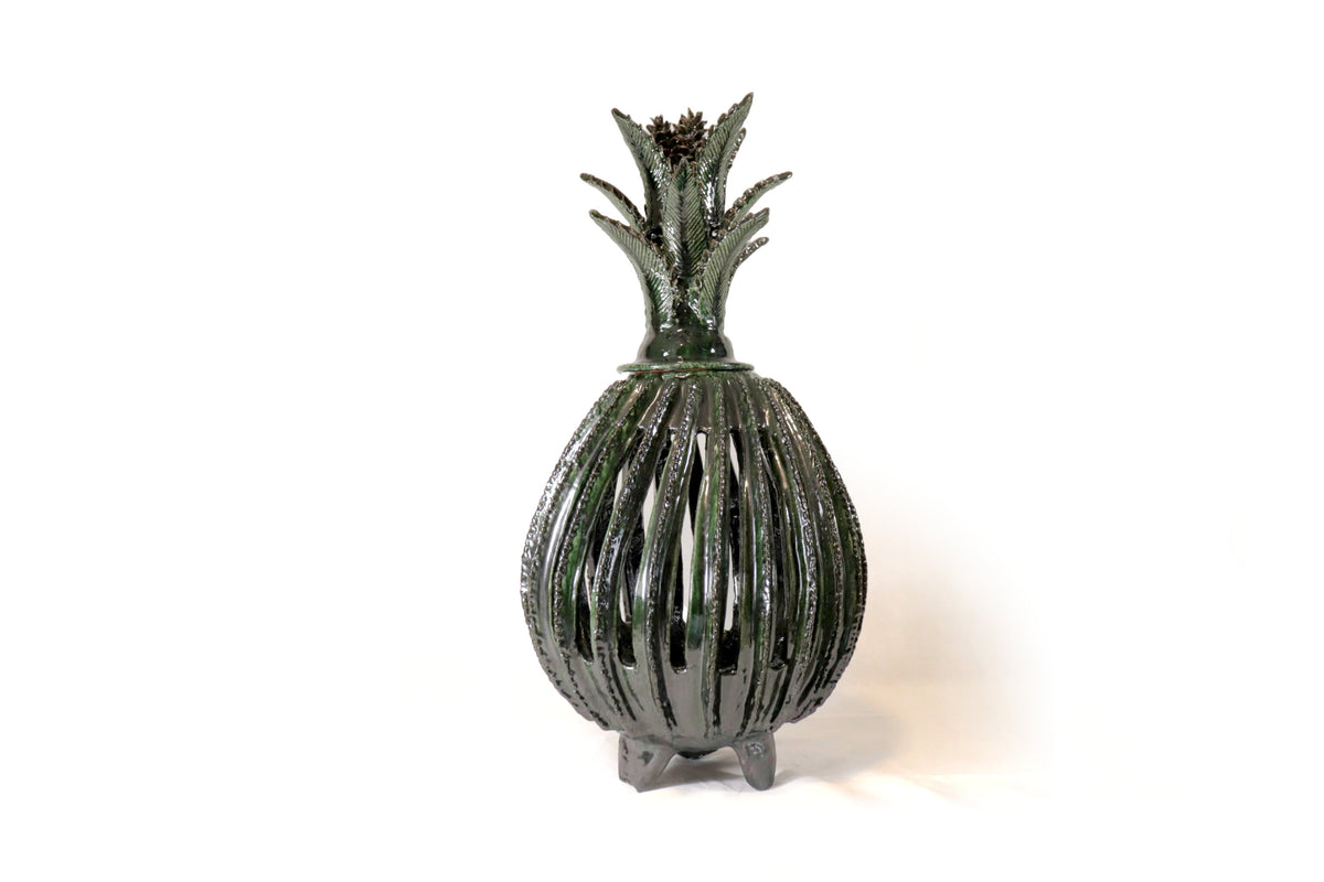 Lámpara Piña michoacana de barro - 65 cm. 26 in. - Sobre Pedido Piña