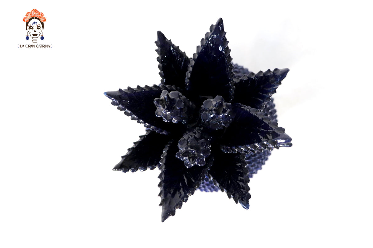 Piña michoacana azul con base - 65 cm. 25.5 in.