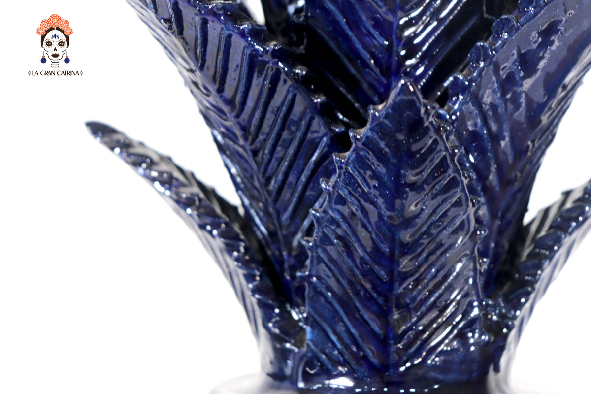 Piña michoacana azul con base - 65 cm. 25.5 in.