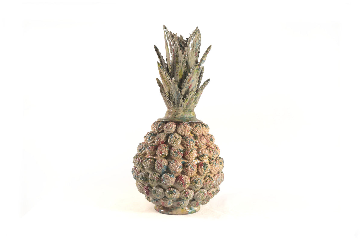 Piña de Rosalitos Salpicada de Colores - 50 cm. 20 in. - Sobre Pedido Sobre pedido