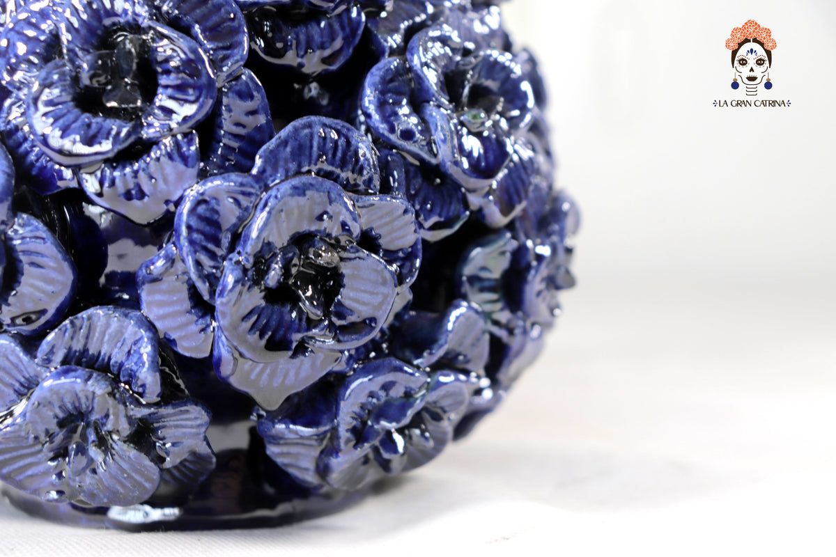 Piña Azul de Rosas - 29 cm. 11.4 in.