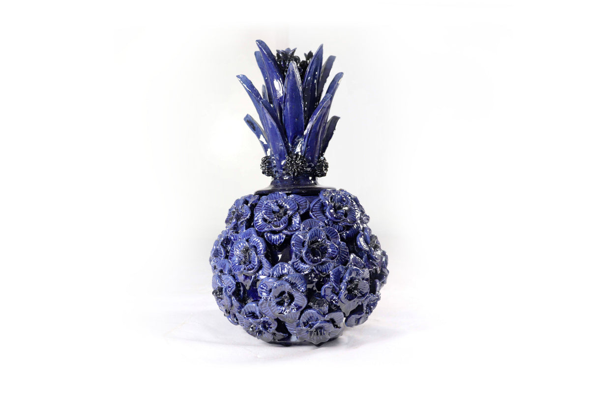 Piña Azul de Rosas - 29 cm. 11.4 in.