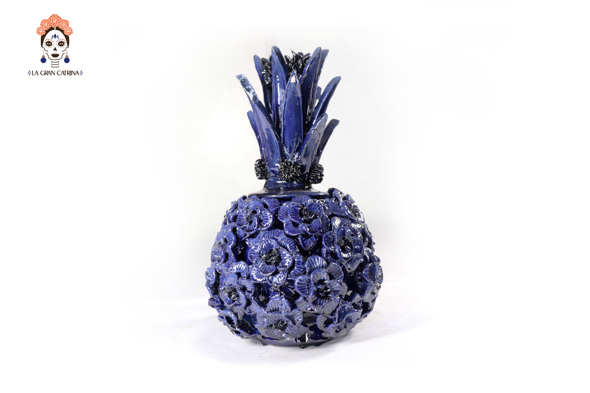 Piña Azul de Rosas - 29 cm. 11.4 in.