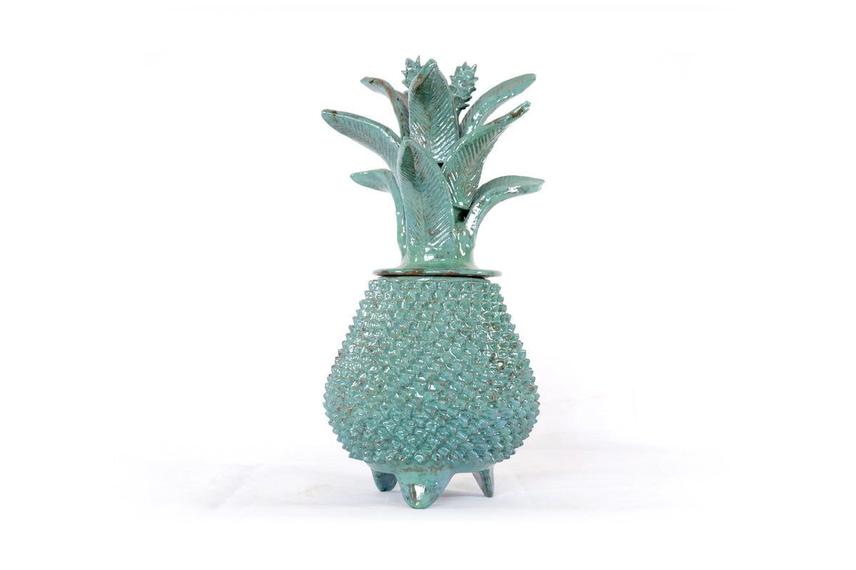 Piña turquesa de picos - 41 cm. 16 in. - Sobre Pedido Sobre pedido