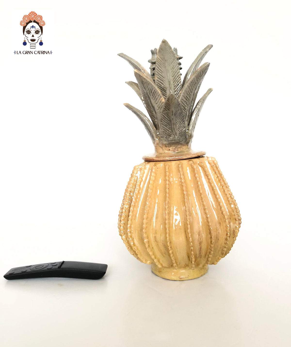Piña michoacana - Biznaga amarilla - 38 cm. 15 in.