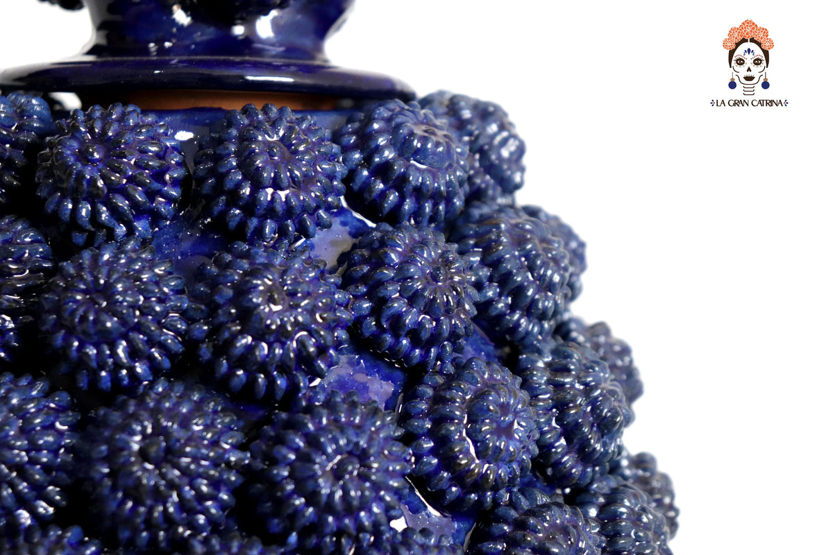 Piña michoacana de concurso azul - 50 cm. 20 in. - En producción