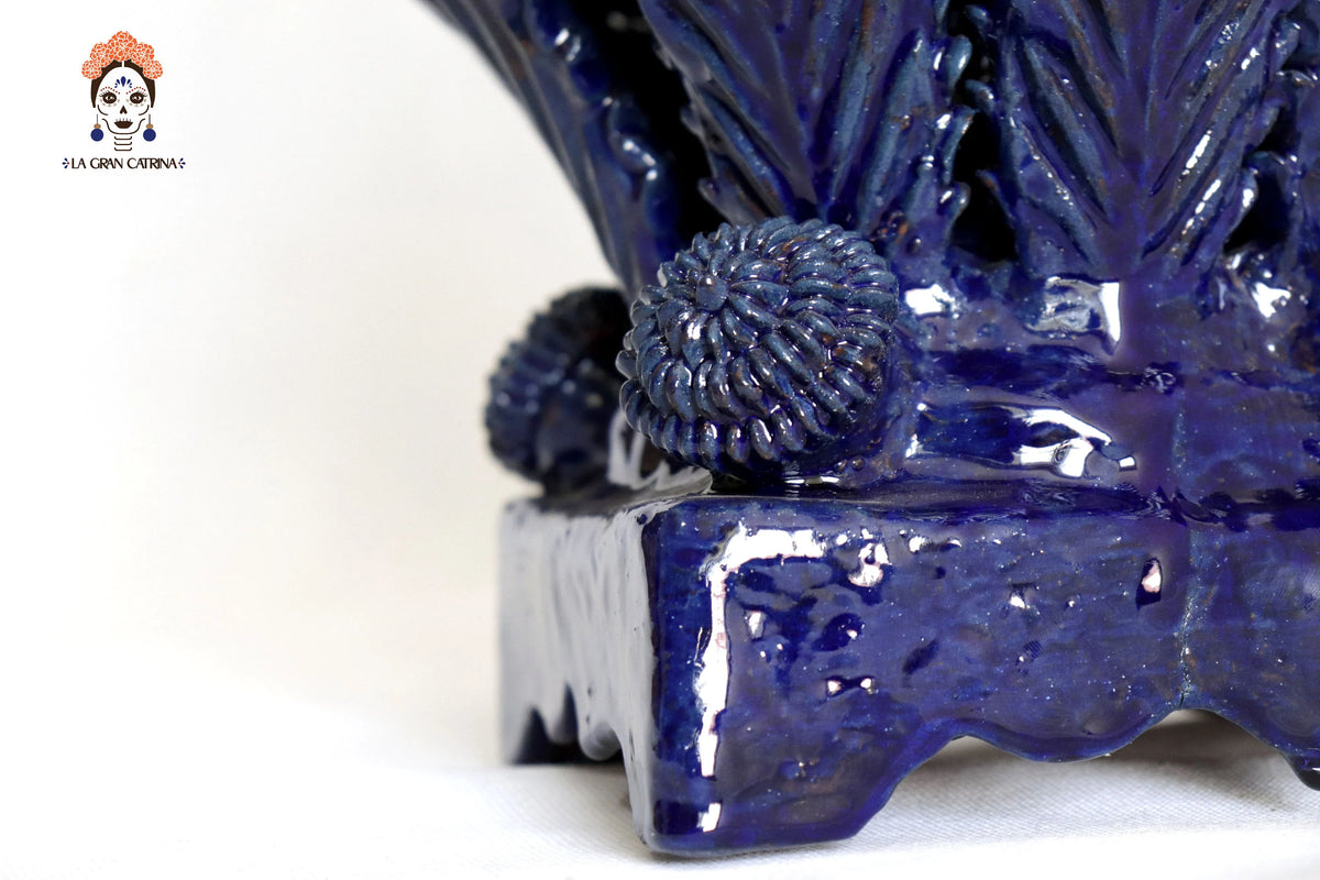 Piña michoacana de concurso azul - 50 cm. 20 in. - En producción