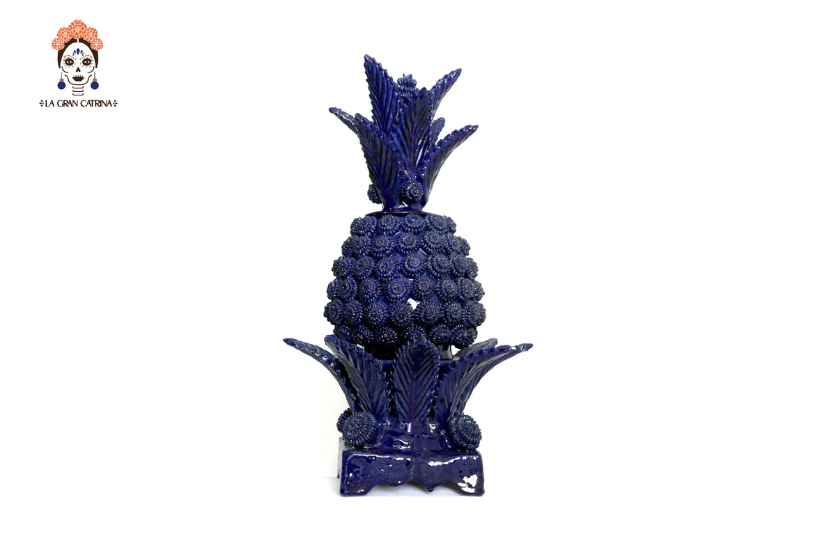 Piña michoacana de concurso azul - 50 cm. 20 in. - En producción