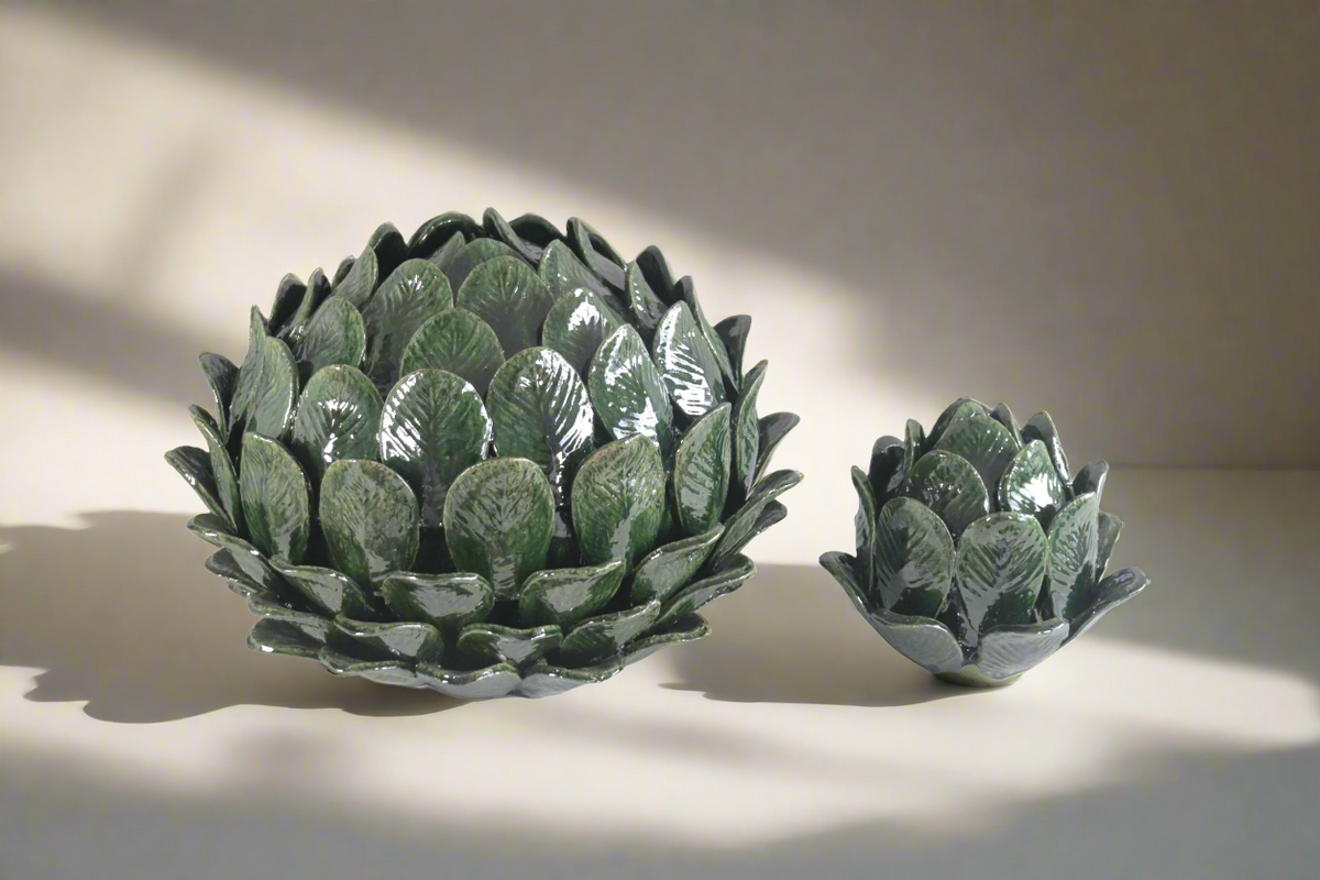 Juego de Coles Verdes (Grande y Chica) - Sobre Pedido