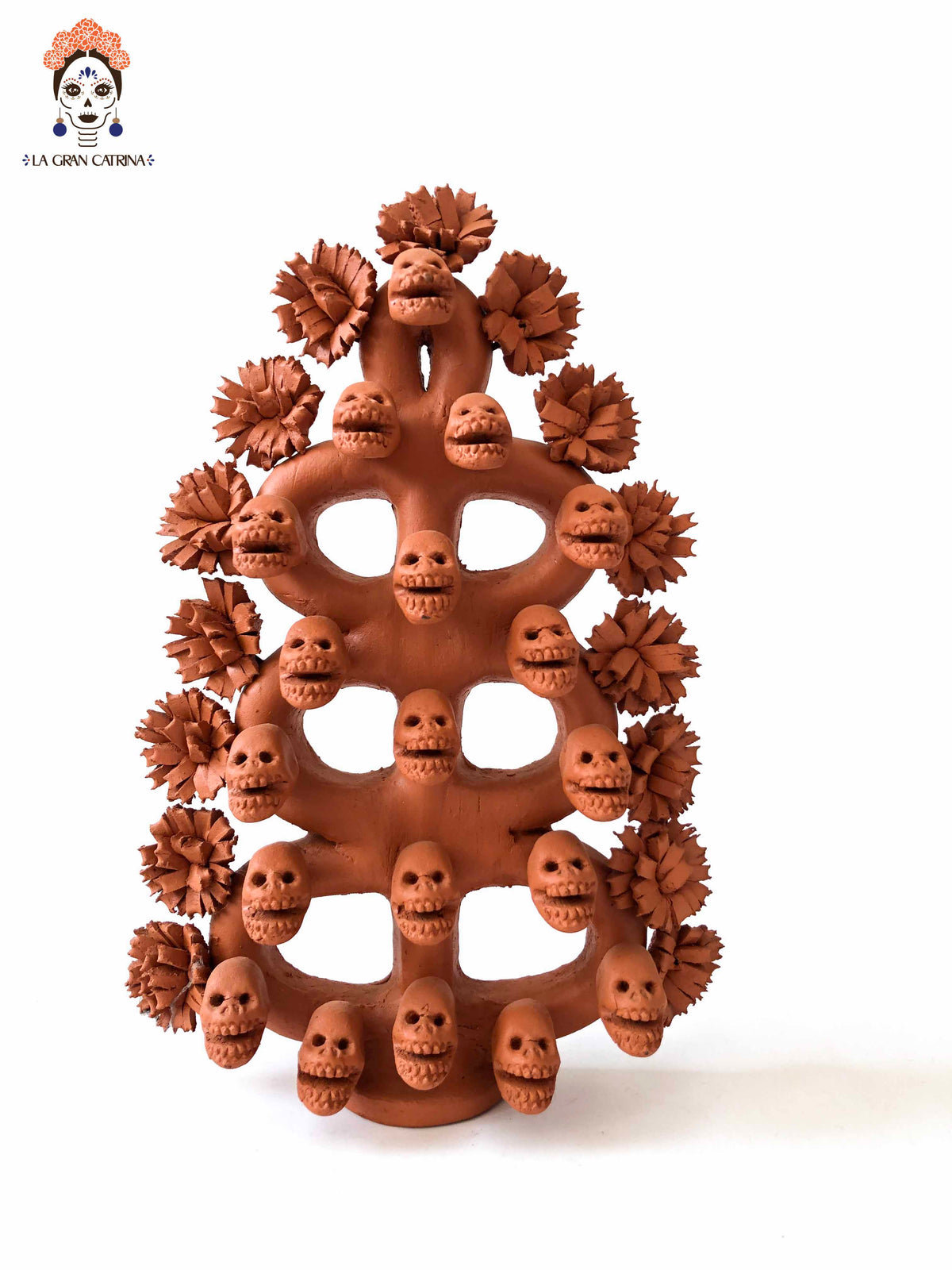 Ofrenda de Día de muertos - Barro natural Artesanía