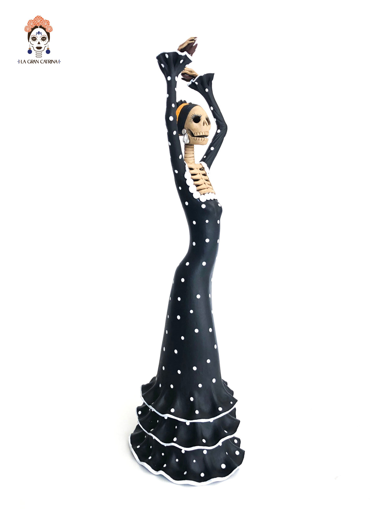 Catrina bailarina - 50 cm. 20 in. - En producción Catrina