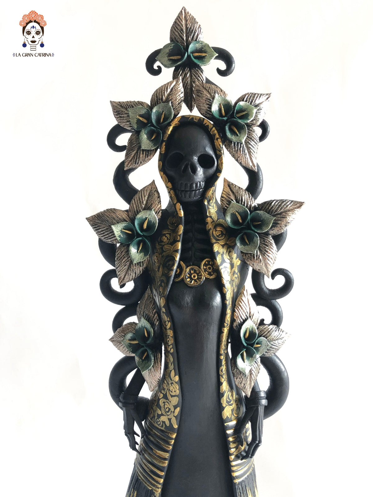 Catrina con Alcatraces - 50 cm. 20 in. - En produccion Catrina