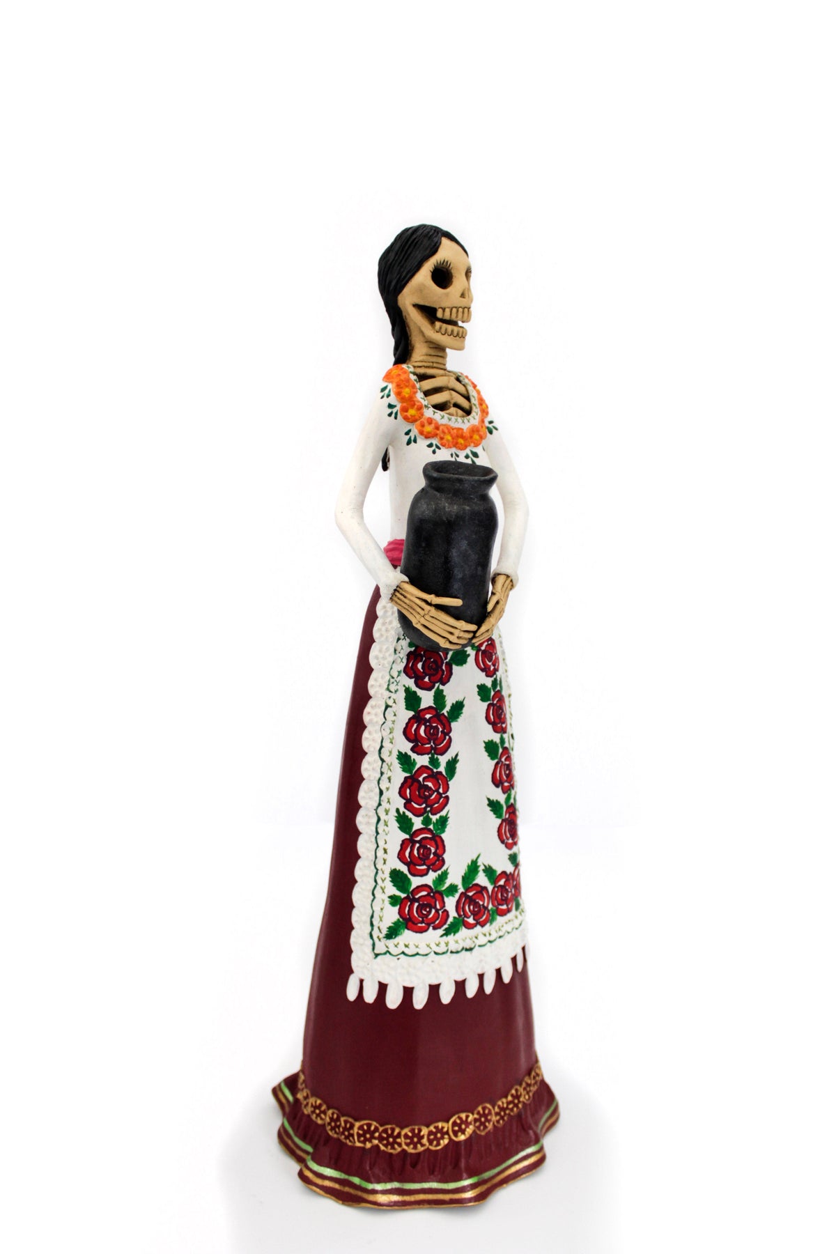 La Catrina del jarrón - 47 cm. 19 in. Catrina