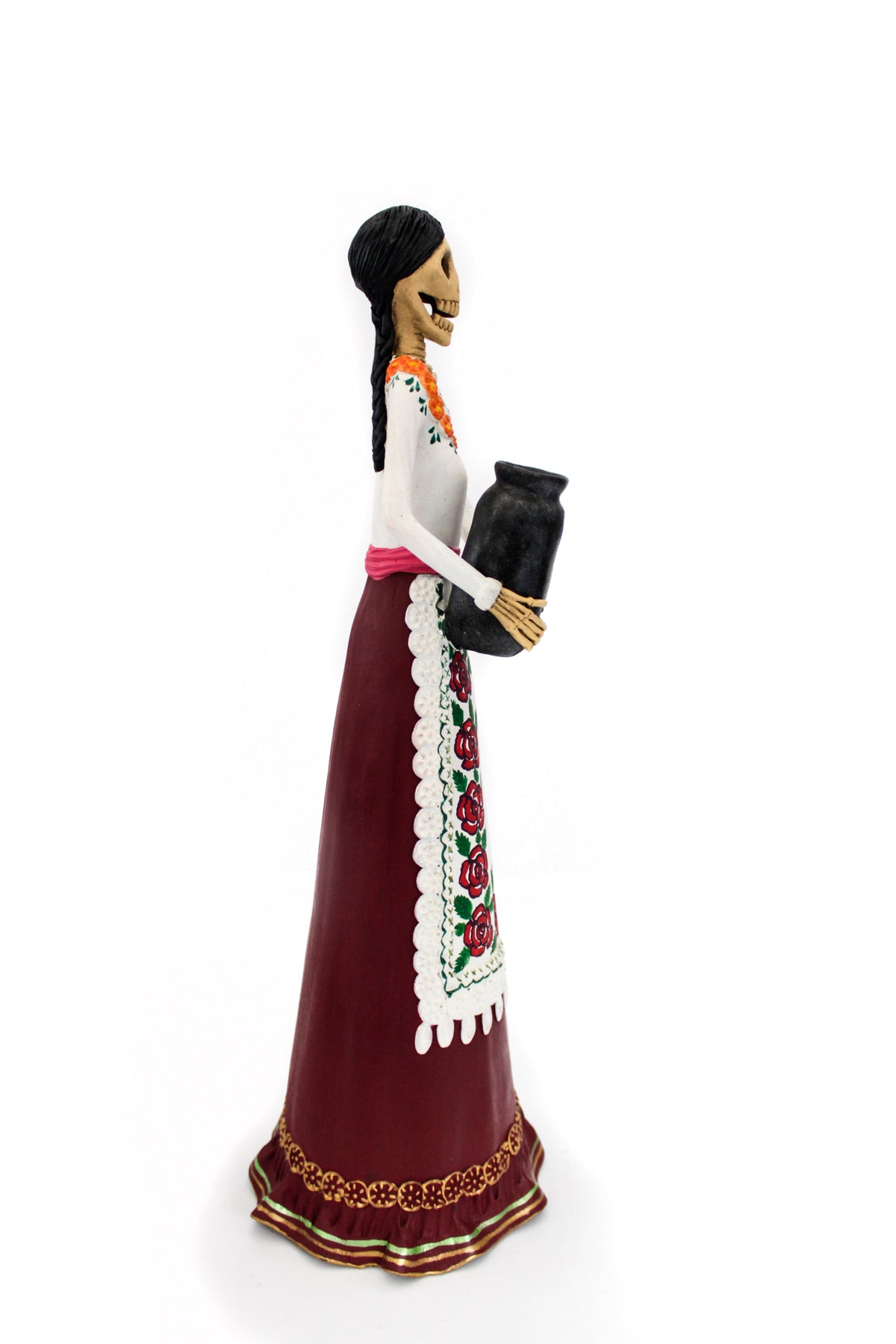 La Catrina del jarrón - 47 cm. 19 in. Catrina