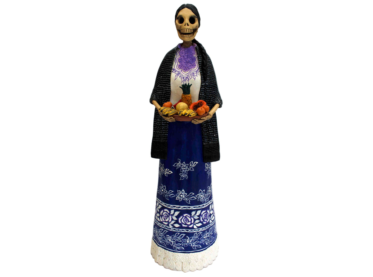La Catrina Frutera - 47 cm. 19 in. Catrina
