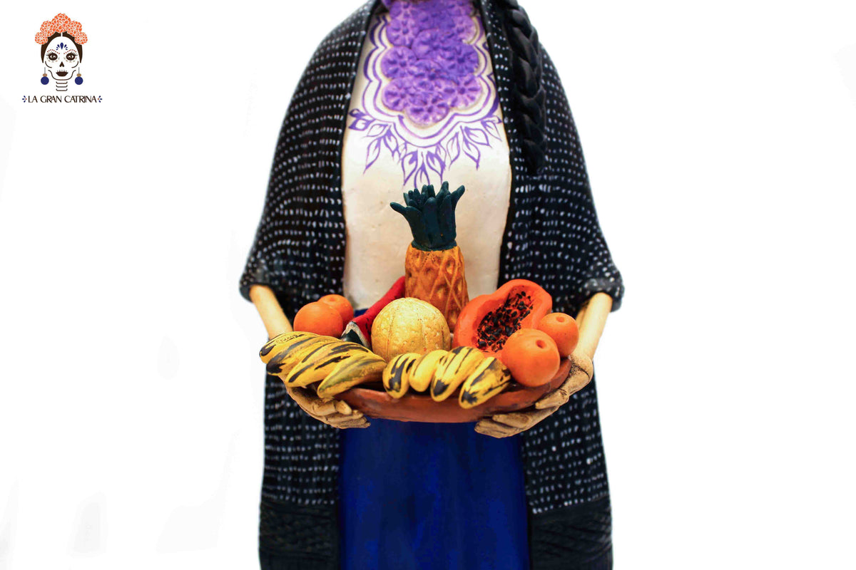 La Catrina Frutera - 47 cm. 19 in. Catrina
