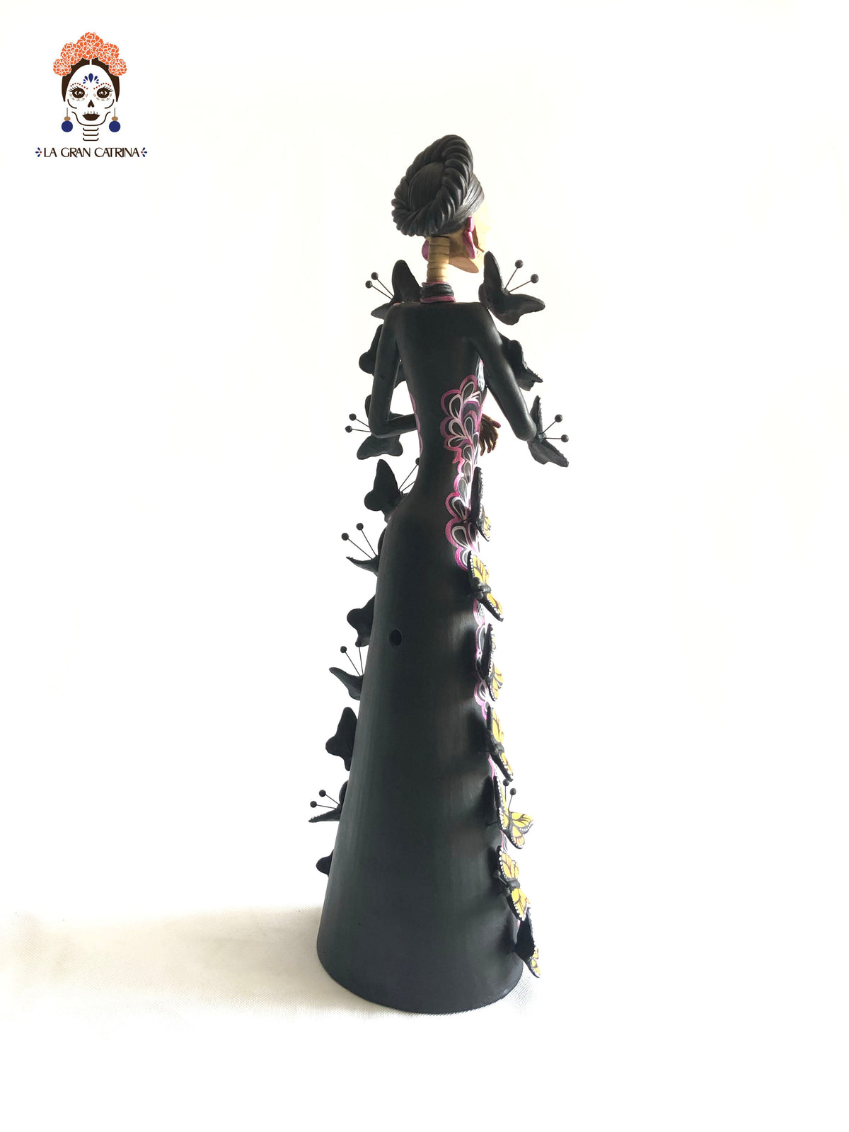Catrina monarca Rosa - 50 cm. 20 in. Catrina