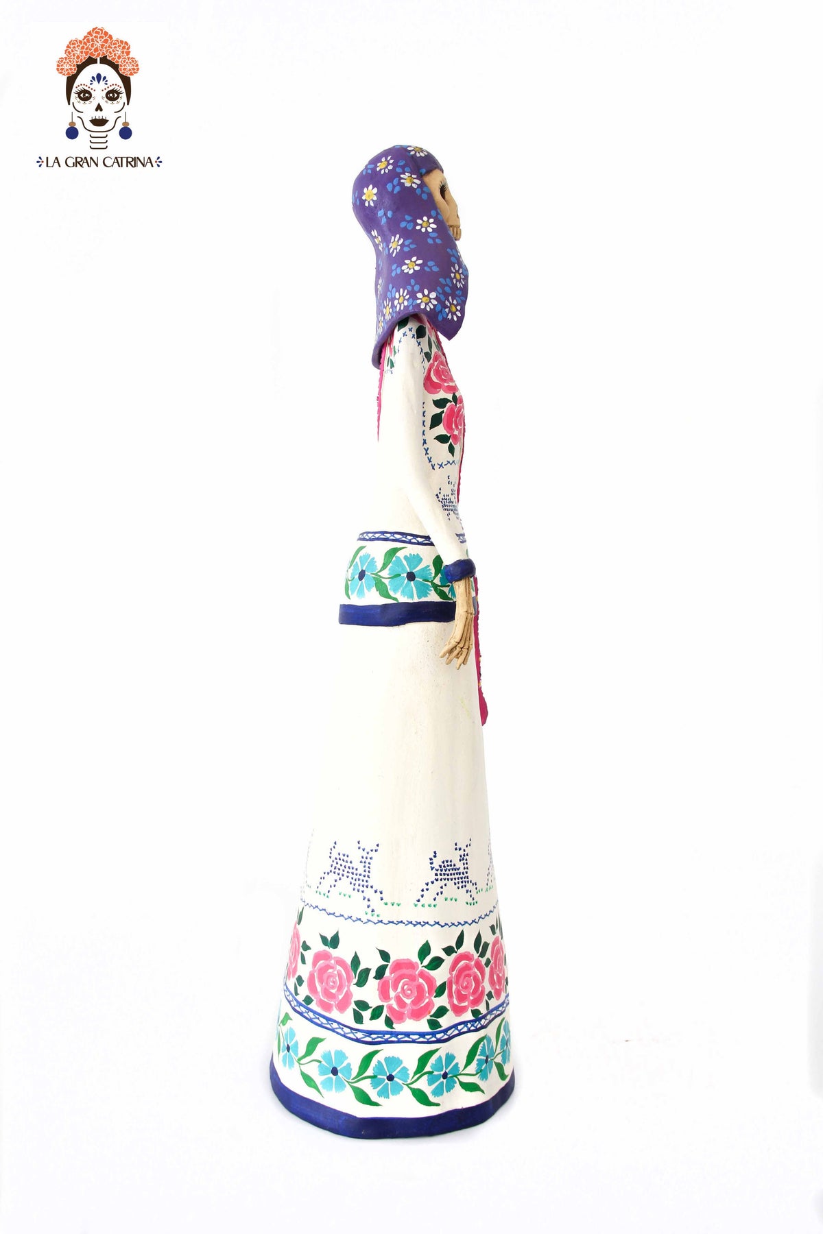Pareja de Catrines Huicholes - 50 cm. 20 in. - Sobre Pedido Sobre pedido