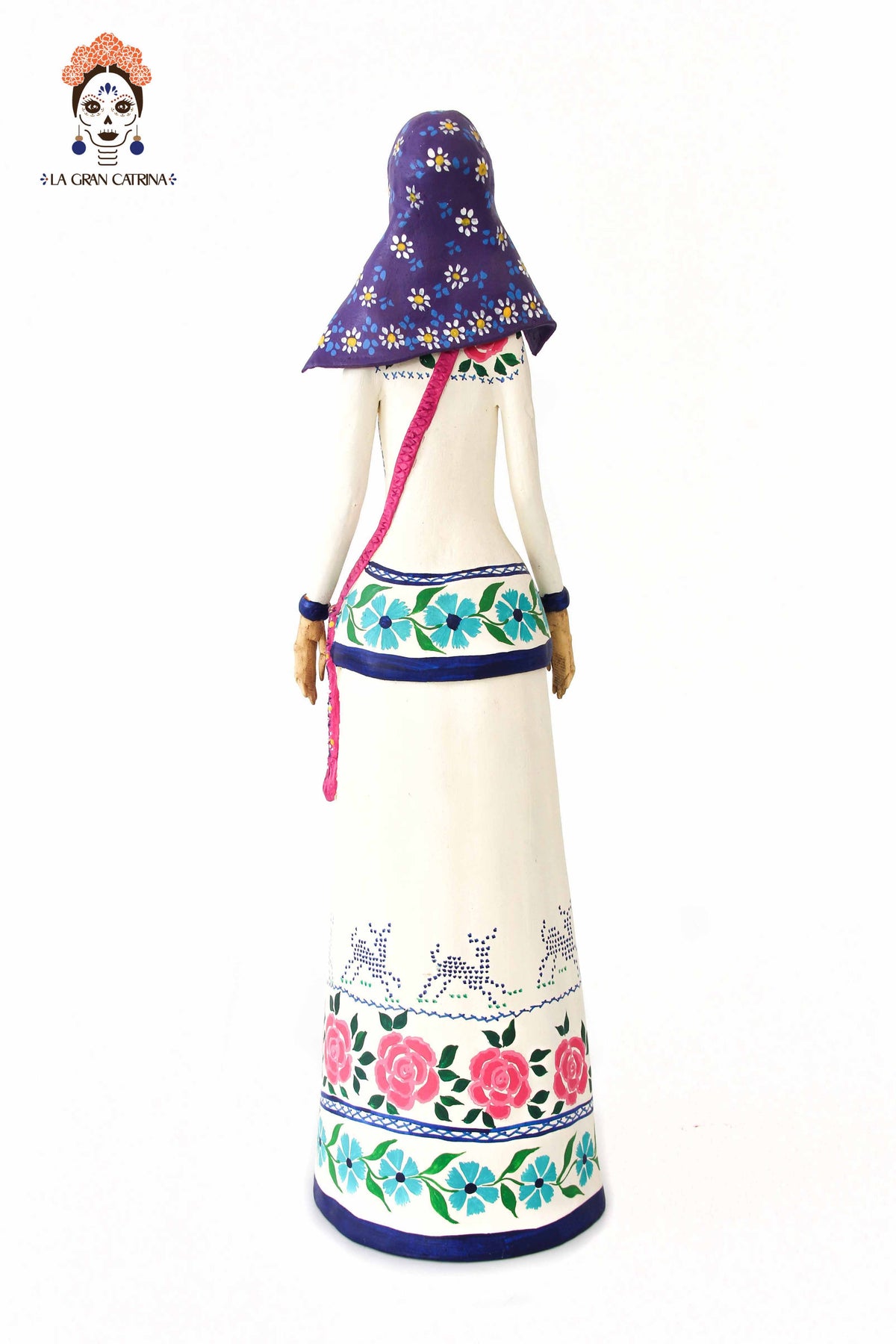 Pareja de Catrines Huicholes - 50 cm. 20 in. - Sobre Pedido Sobre pedido