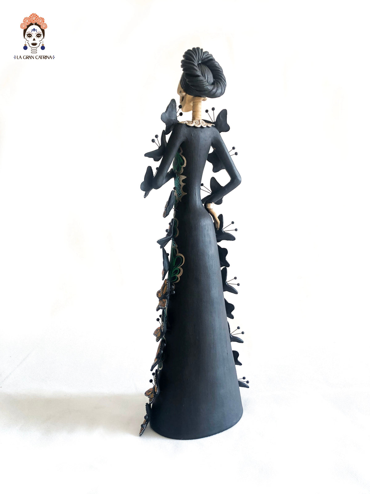 Catrina monarca Verde - 50 cm. 20 in. - En producción Catrina