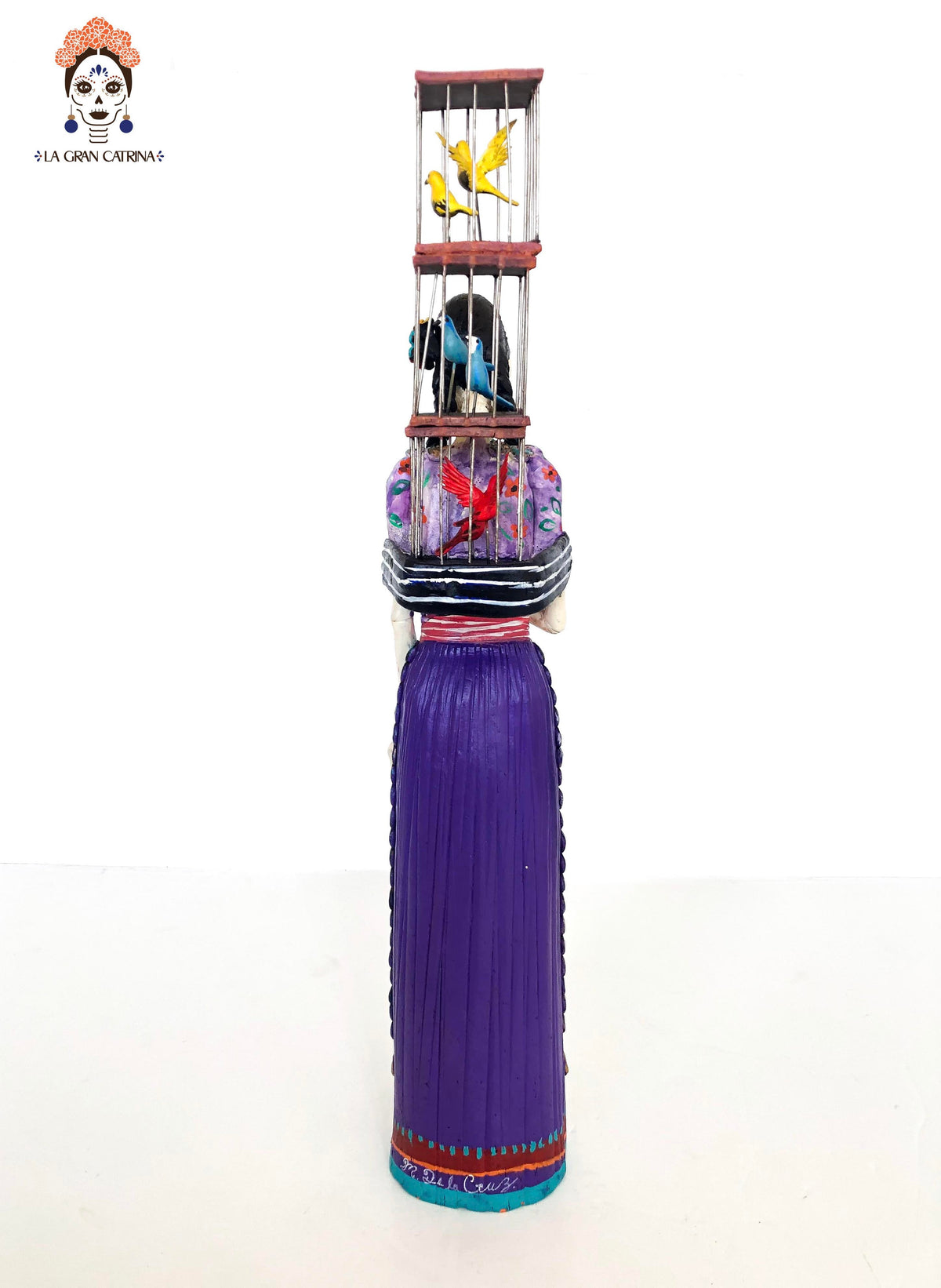 Catrina Pajarera y Catrín Gallero - 50 cm. 20 in. Catrina