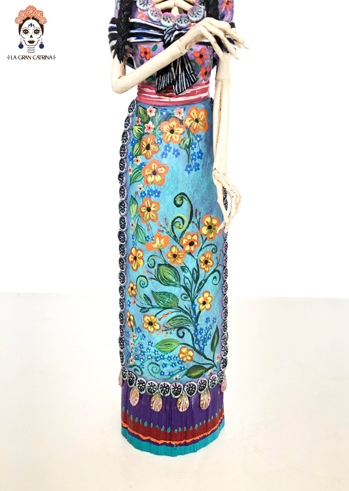 Catrina Pajarera y Catrín Gallero - 50 cm. 20 in. Catrina