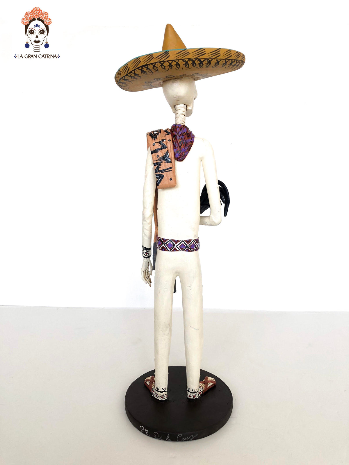 Catrina Pajarera y Catrín Gallero - 50 cm. 20 in. Catrina