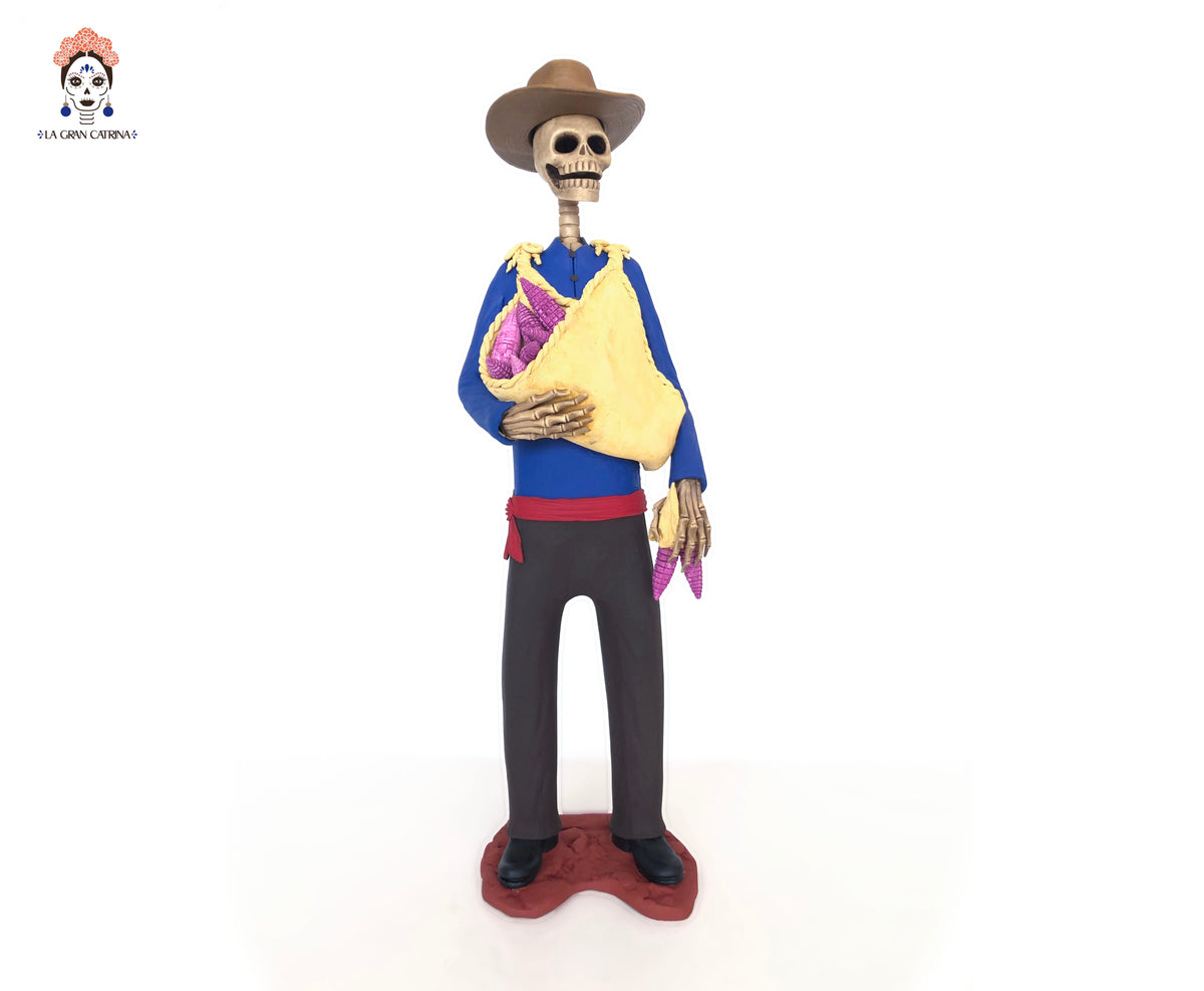 Catrin maicero de camisa Azul - 70 cm. 28 in.