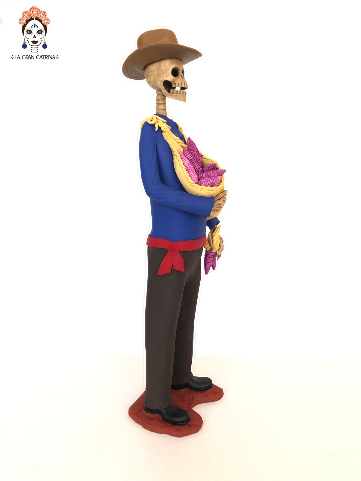 Catrin maicero de camisa Azul - 70 cm. 28 in.