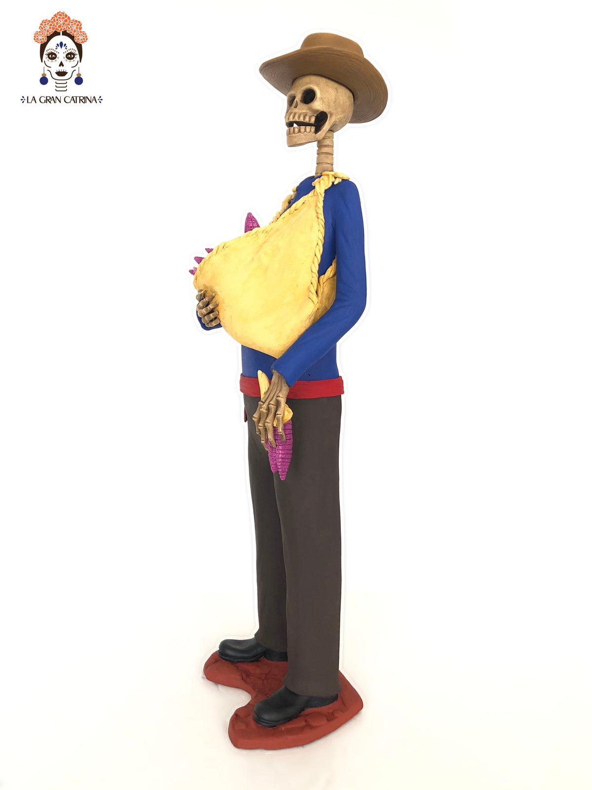 Catrin maicero de camisa Azul - 70 cm. 28 in.