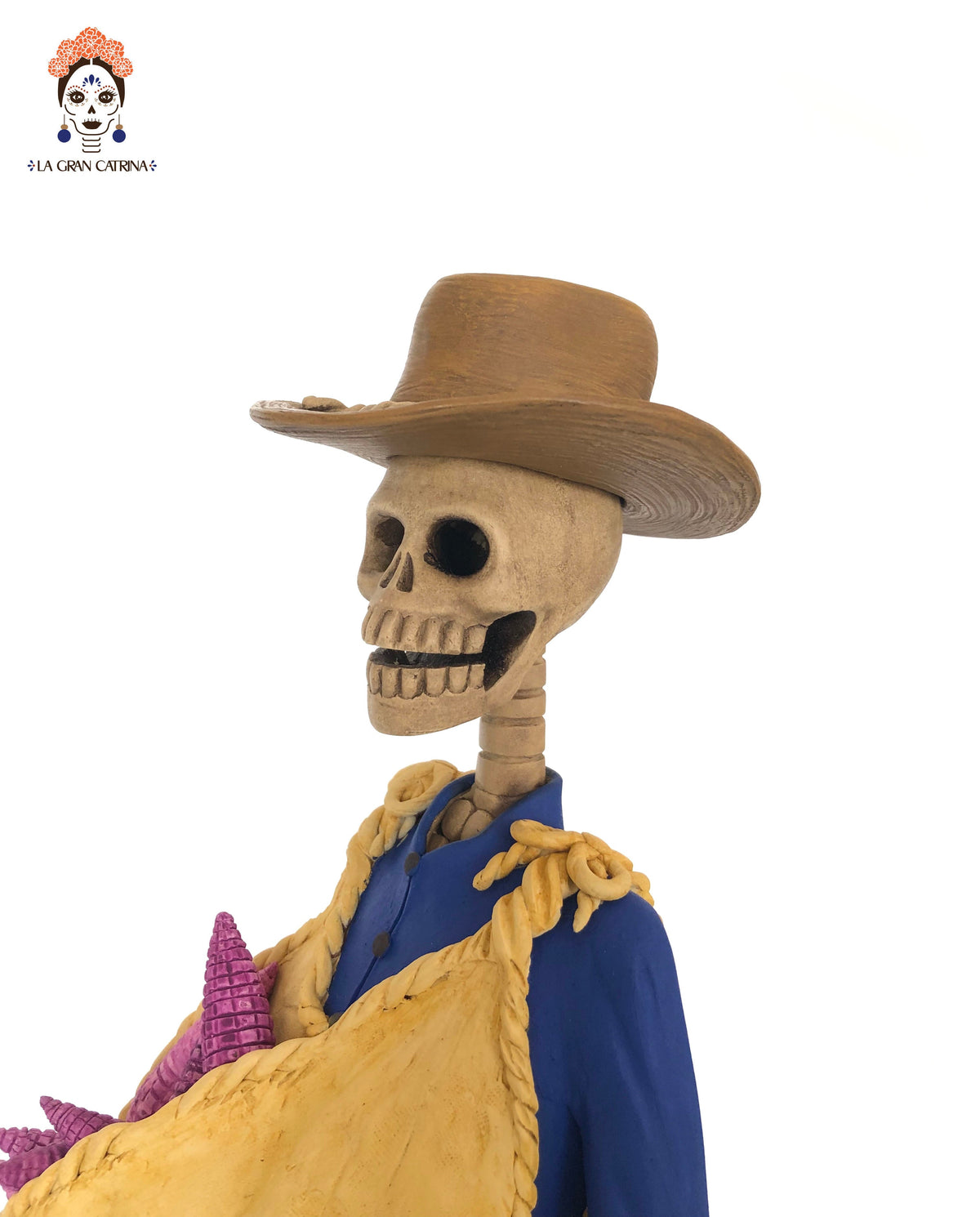 Catrin maicero de camisa Azul - 70 cm. 28 in.