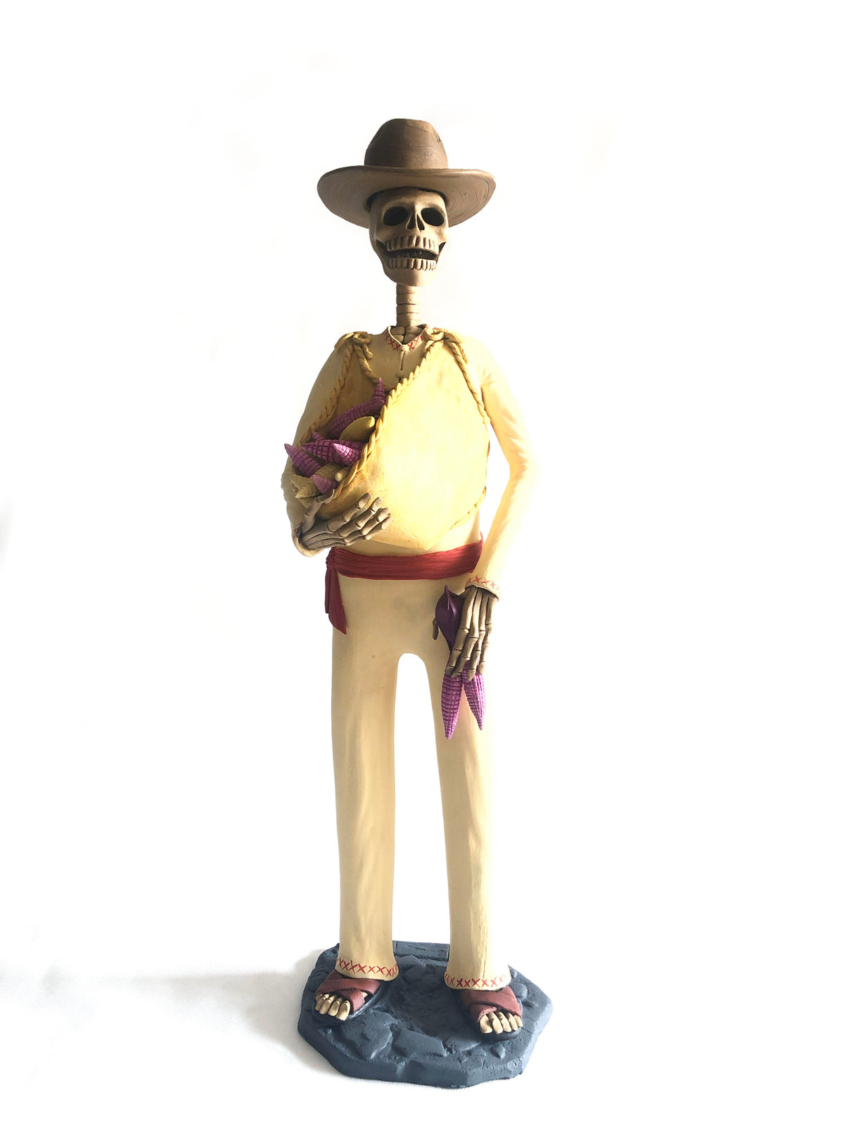 Catrin maicero de Manta - 70 cm. 28 in. Catrina