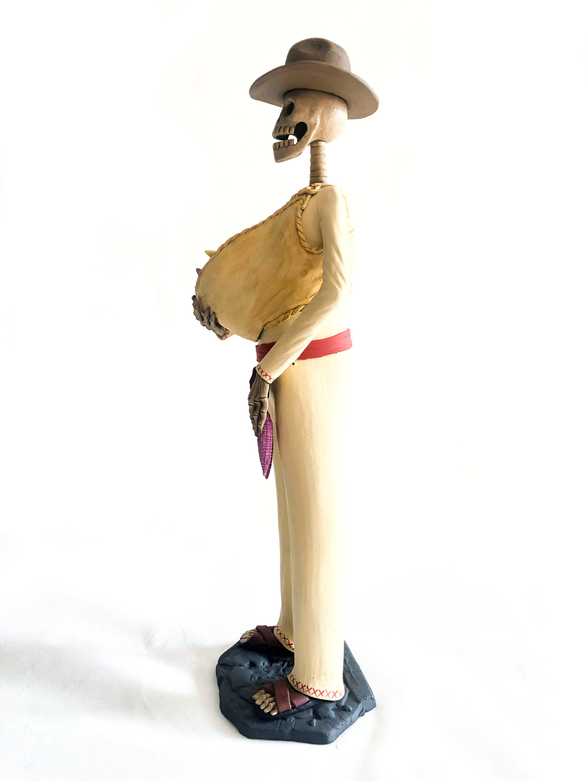 Catrin maicero de Manta - 70 cm. 28 in. Catrina